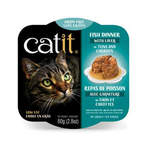 Repas pour chat Catit - Poisson avec thon et carottes 80g - Boutique Le Jardin Des Animaux -conserve pour chatBoutique Le Jardin Des Animaux44711