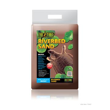 Sable de lit de rivière Riverbed Sand Exo Terra, brun, 10 lb (4,5 kg) - Boutique Le Jardin Des Animaux -DécorationBoutique Le Jardin Des AnimauxPT3107