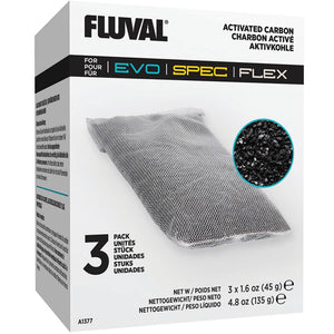 Sachet de Charbon boîte de 3 Fluval - Boutique Le Jardin Des Animaux -Masse FiltranteBoutique Le Jardin Des Animauxa1377