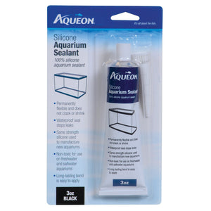 Silicone pour aquarium noir - Aqueon 3 oz. - Boutique Le Jardin Des Animaux -accessoires aquariophilieBoutique Le Jardin Des Animaux12891