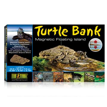 Talus Turtle Bank Exo Terra pour tortues, grand, 40,6 x 24,0 x 7,0 cm (15,98 x 9,45 x 2,76 po) - Boutique Le Jardin Des Animaux -DécorationBoutique Le Jardin Des AnimauxPT3802