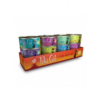 Tiki Cat 12 conserves variées de la gamme Luau, conserve pour chat - Boutique Le Jardin Des Animaux -conserve pour chatBoutique Le Jardin Des Animaux201-11201