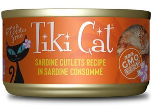 Tiki Cat Tahitian Grill, conserve pour chat recette de sardine - Boutique Le Jardin Des Animaux -conserve pour chatBoutique Le Jardin Des Animaux201-10039