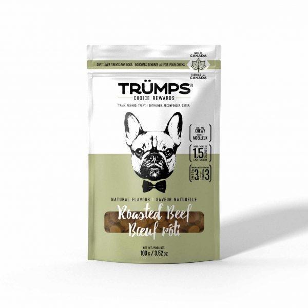 Trümps Bouchée tendre au foie et boeuf rôti pour chien 100 g - Boutique Le Jardin Des Animaux -Gâterie pour chienBoutique Le Jardin Des AnimauxD-97