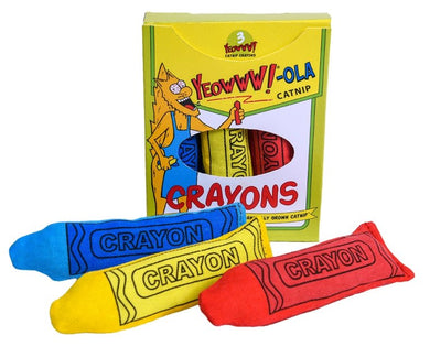 YEOWWW! Crayons - Boutique Le Jardin Des Animaux -Jouet chatBoutique Le Jardin Des AnimauxDW00466